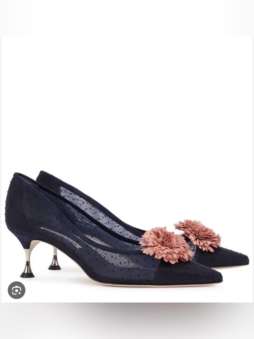MANOLO BLAHNIK Sohemias
50mm Mesh Pumps size 41